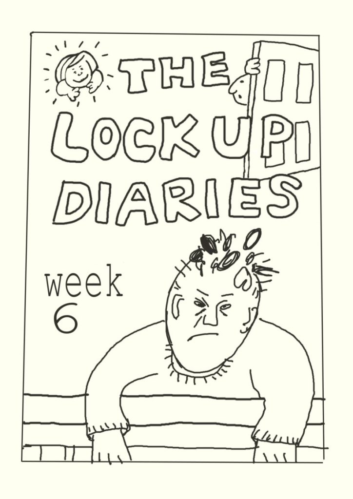 comic cover issue - the Lockup Diaries